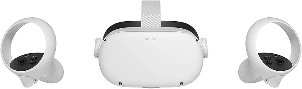 Oculus Quest 2 128GB VR Gaming Headset with Silicone Face Covers (Renewed) M824500