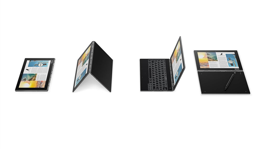 Lenovo Yoga Book 2 in 1 Tablet, FHD 10.1" Android, 4GB RAM, 64GB SSD, Gunmetal L921366