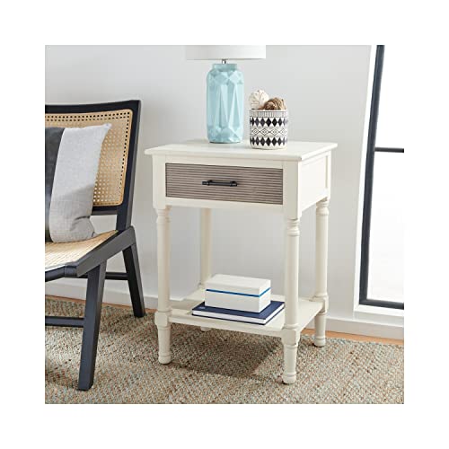 Safavieh Home Collection Ryder Black 1-Drawer Accent Table Y8198