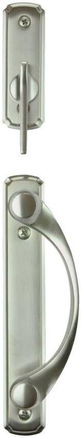 Andersen Newbury 2-panel Gliding Door Hardware Set in Satin Nickel