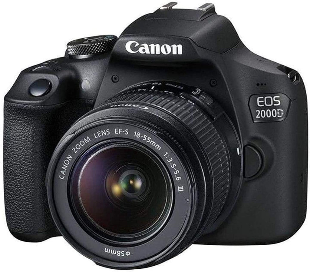 Canon EOS 2000D Rebel T7 Kit with EF-S 18-55mm Lens, Renewed L9114