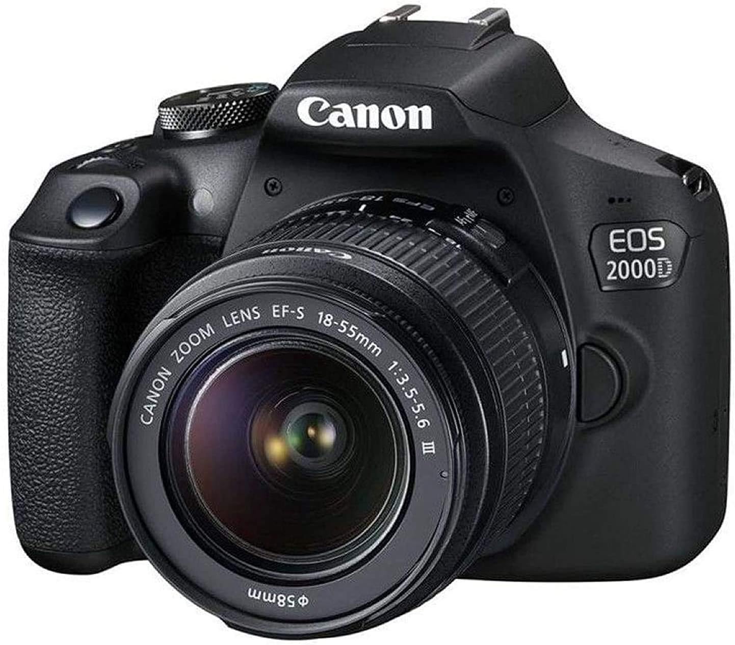 Canon EOS 2000D Rebel T7 Kit with EF-S 18-55mm Lens, Renewed L9114