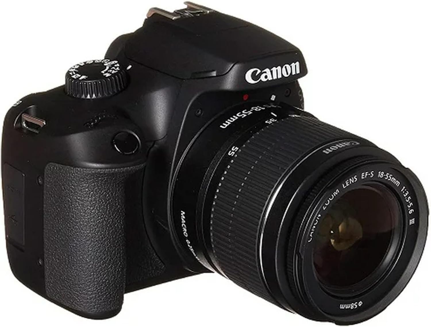 Canon EOS 4000D / Rebel T100 DSLR Camera with 18-55mm and 75-300mm Lenses, 128GB Bundle (Renewed) F892