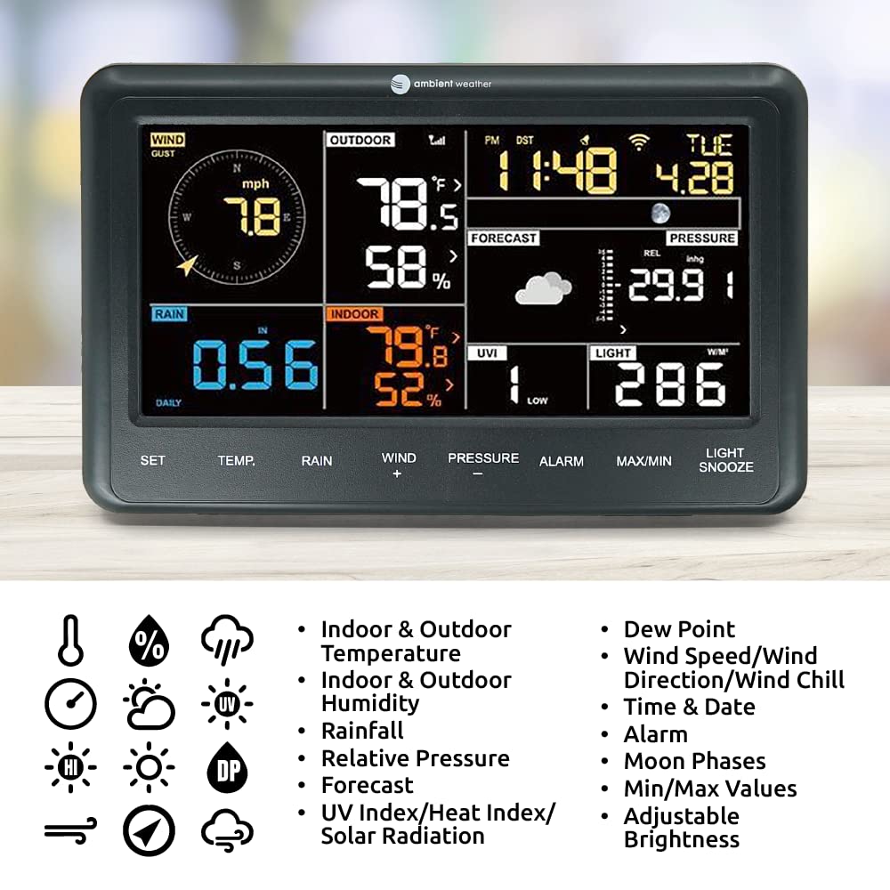 Ambient Weather WS-2902 Wi-Fi Weather Station H856