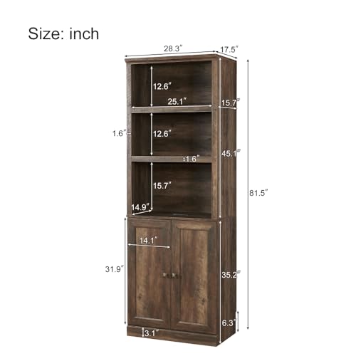 Wood Murphy Bed Cabinet Space-Saving Wall Bed for Apartments and Home Office R16535