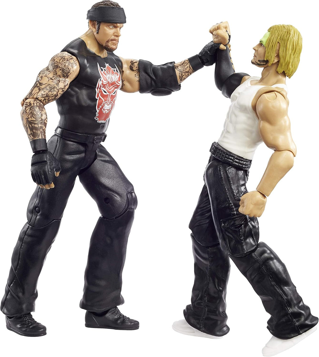 ​WWE Undertaker vs Jeff Hardy Championship Showdown 2 Pack 66 in Action Figures Monday Night RAW Battle Pack for Ages 6 Years Old and Up​