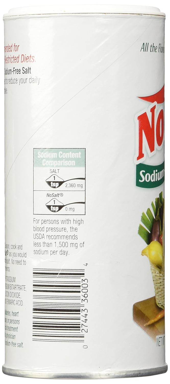 NoSalt Original Sodium-Free Salt Alternative 11 oz (Pack of 2) Z23583