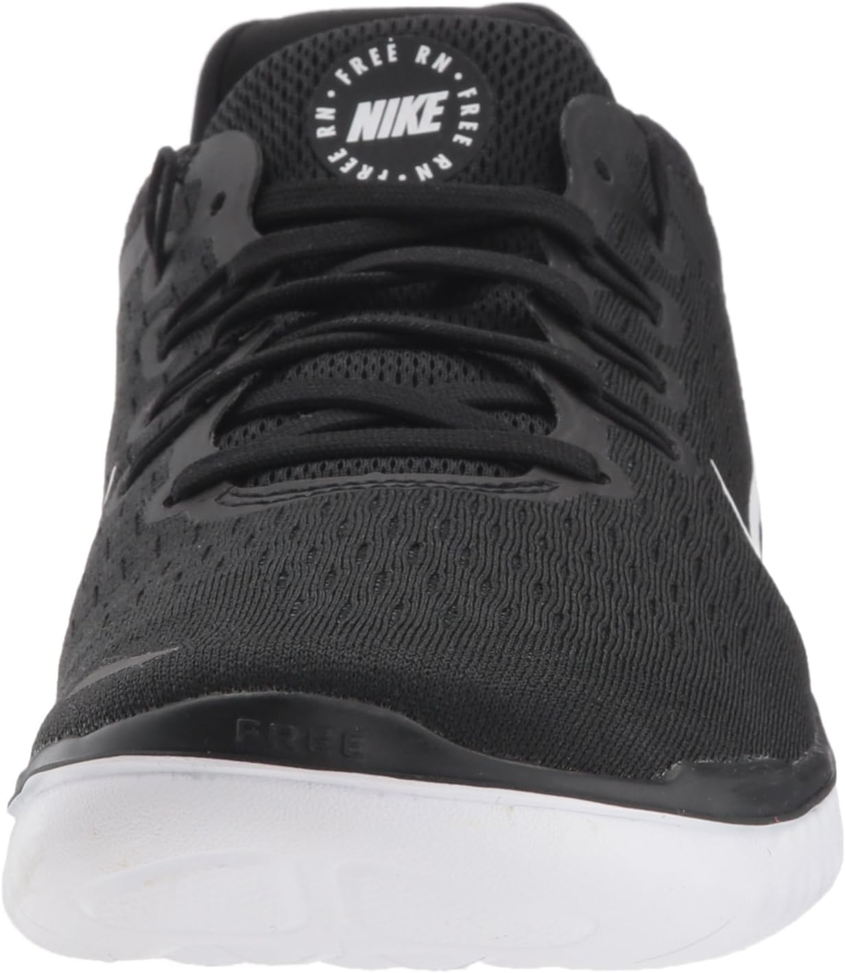 Nike Women's Free RN 2018 Running Shoe Black/White F617