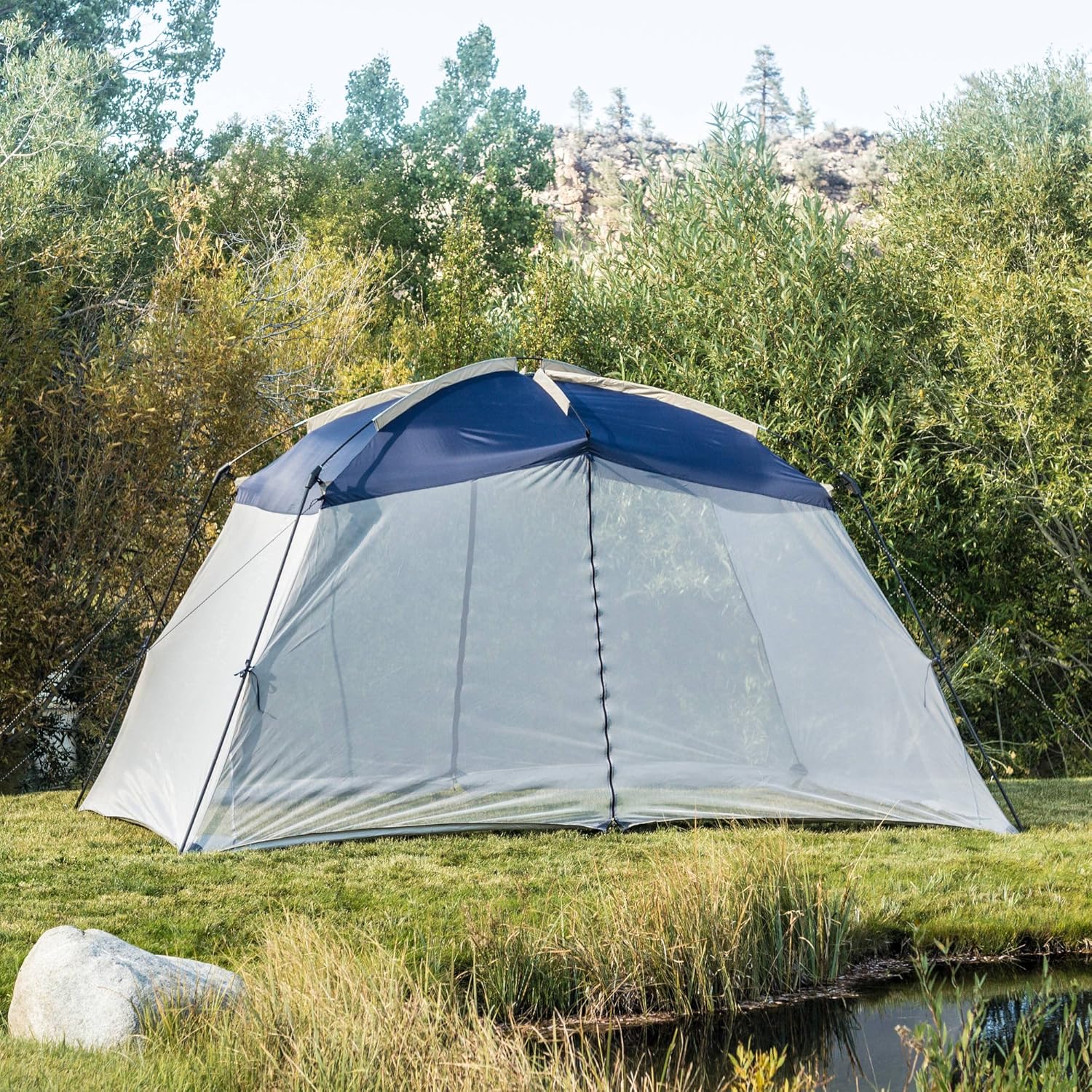 Ozark Trail 13 x 9 Screen House with One Large Room, Blue Y5834