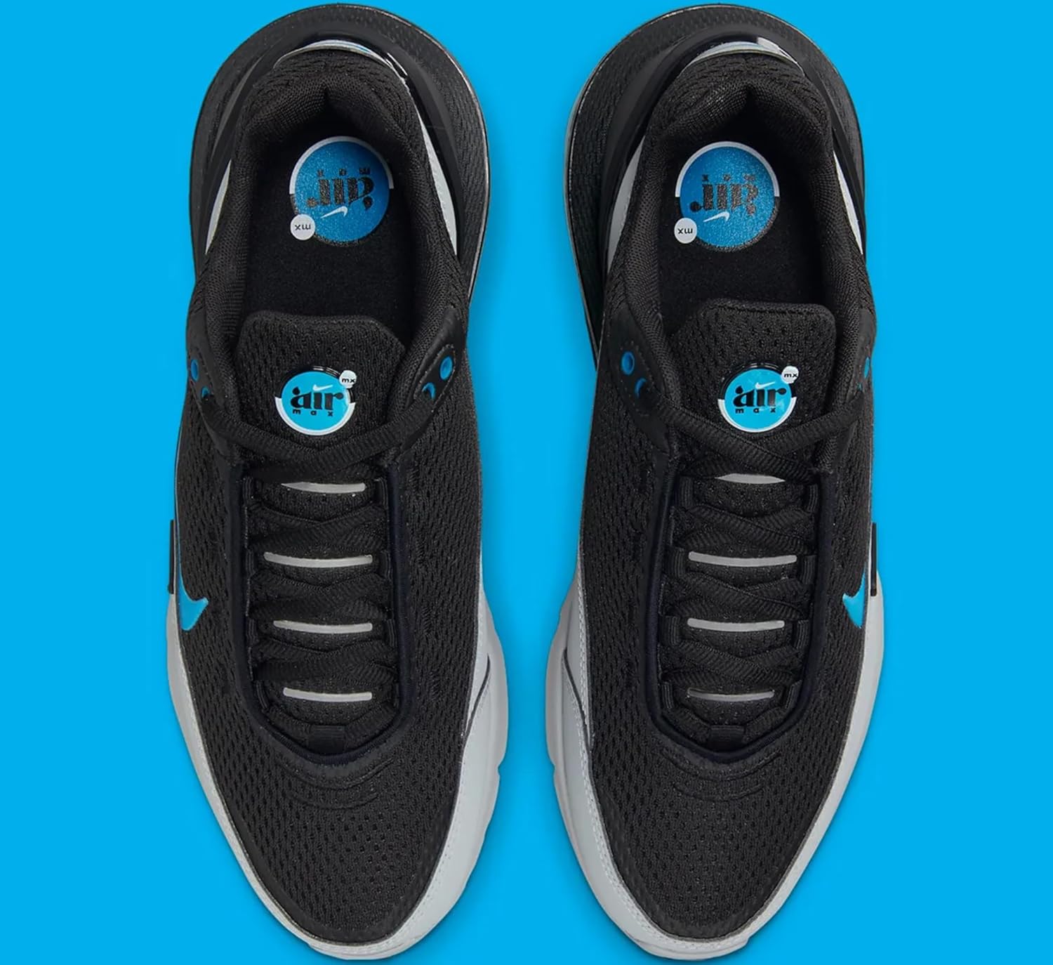 Nike Air Max Pulse Men's Running Shoe, Black/Grey-Blue, Size 10.5 O981
