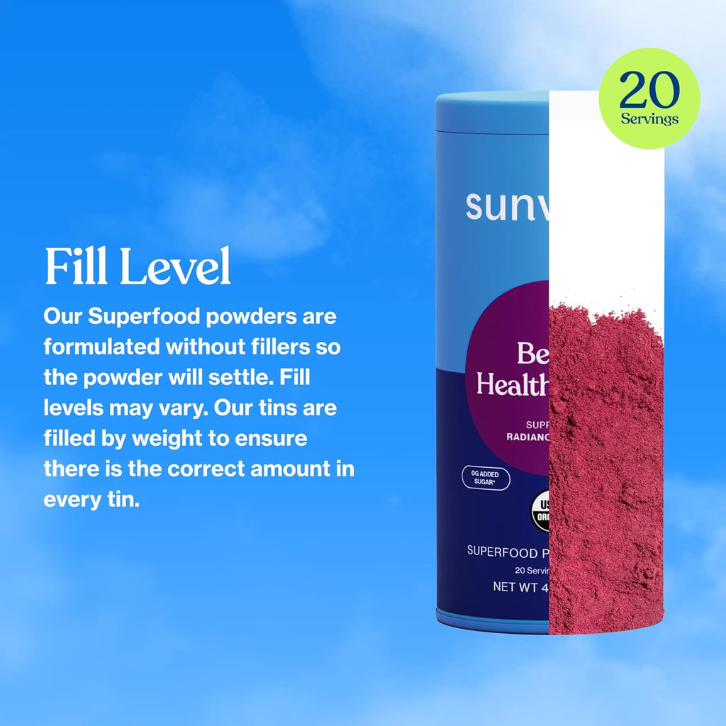 Sunwink Berry Healthy Skin Superfood Powder Drink Mix, 4.2 oz P61913