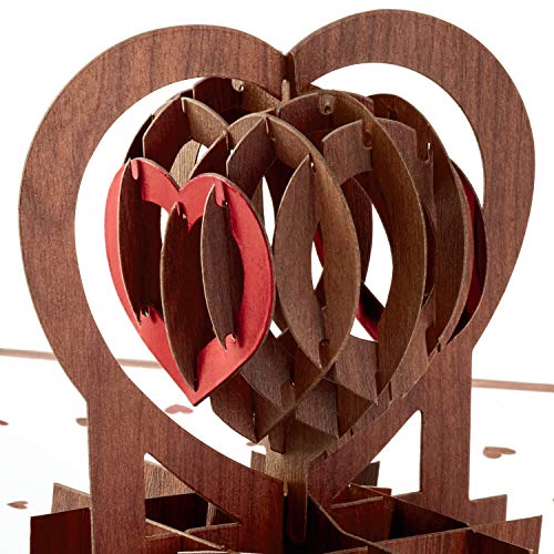Hallmark Signature Paper Wonder Wood Pop Up Anniversary Card (Paris) V23543