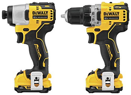 DEWALT XTREME 12V MAX Cordless Drill Combo Kit DCK221F2 D39363