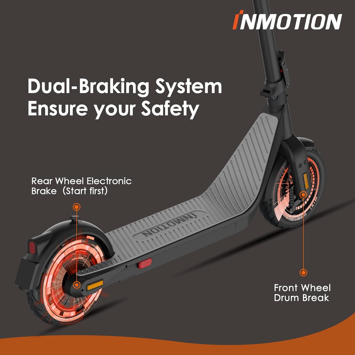 Inmotion Air Pro Electric Sport Scooter, 750W, 22MPH, 30Miles Range F93040