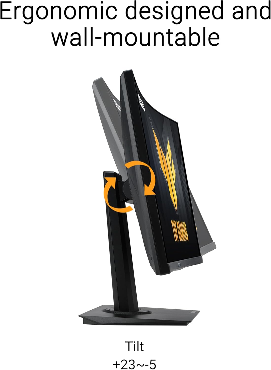 ASUS TUF Gaming 24" Curved Monitor VG24VQER – FHD, 180Hz, 1ms, FreeSync Y41145