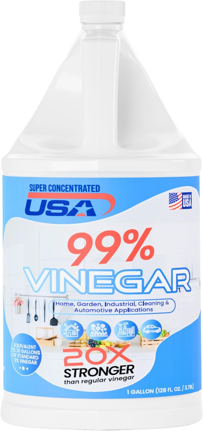 99% Pure Vinegar Concentrated Cleaner - 1 Gallon S5251