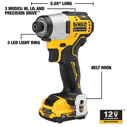 DEWALT XTREME 12V MAX Cordless Drill Combo Kit DCK221F2 D39363