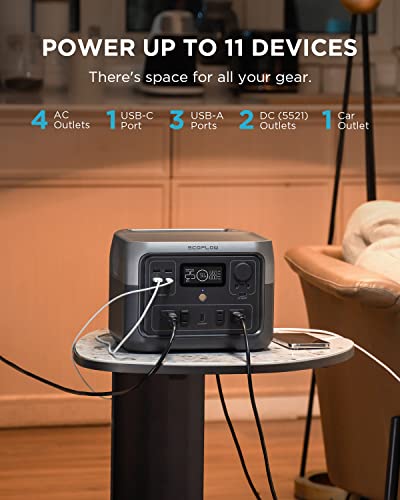 EF ECOFLOW RIVER 2 Max 500 Portable Power Station 499Wh LiFePO4 R81105