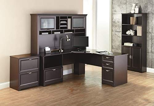 Realspace Magellan Performance Collection L Desk, Espresso E957648