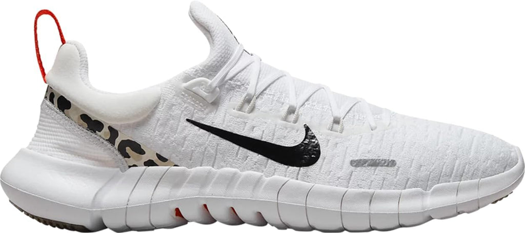 Nike Women's Free Run 5.0 2021 Running Shoes White Light Silver (DZ5217-100) - Size 7