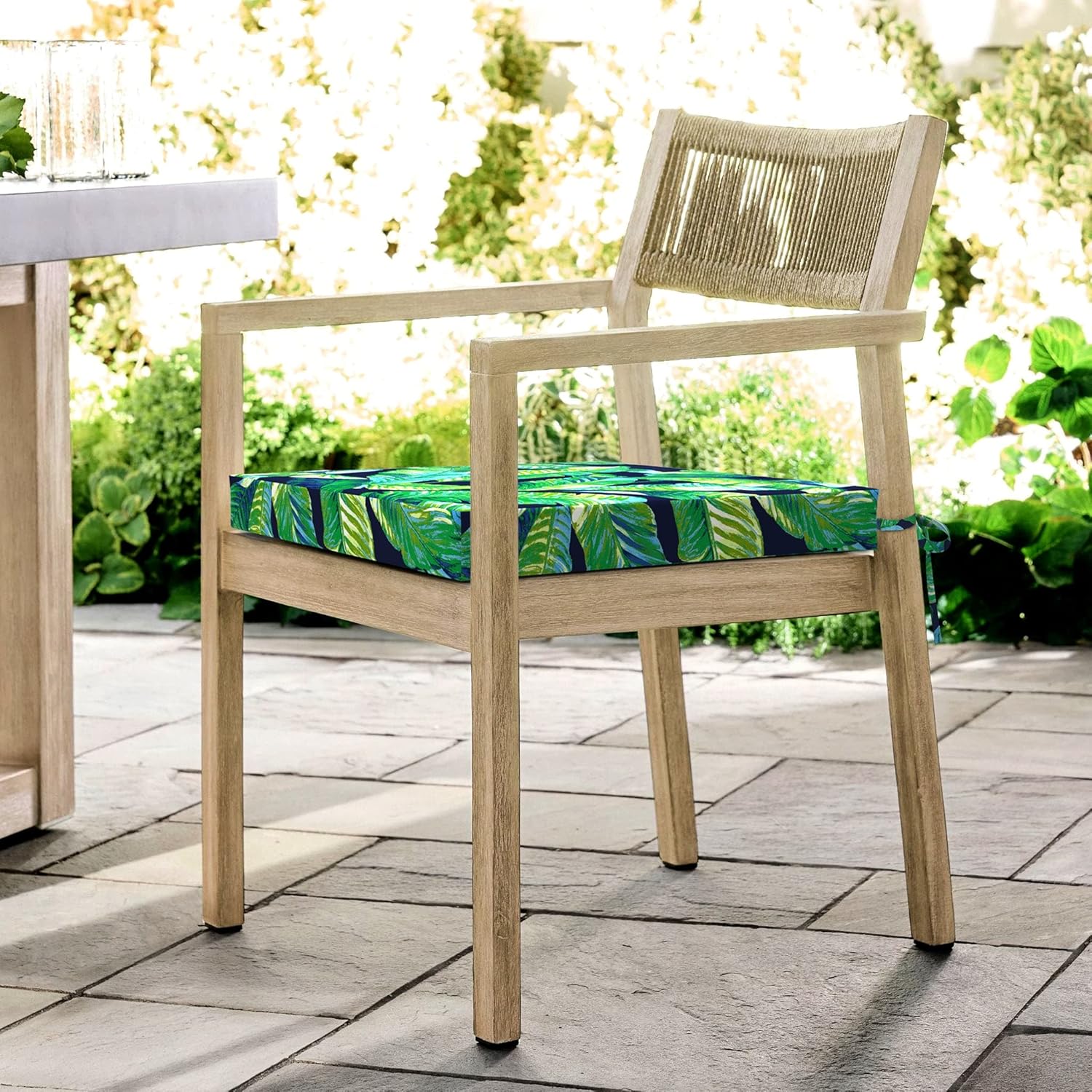 Blue Palms Square Outdoor Chair Pad, Set of 2 A731