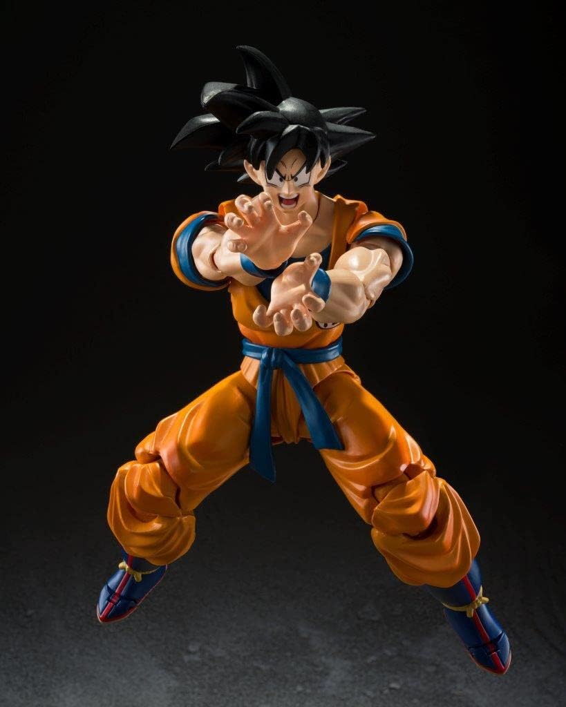 TAMASHII NATIONS Dragon Ball Super Son Goku Super Hero S.H.Figuarts Action Figure X295657