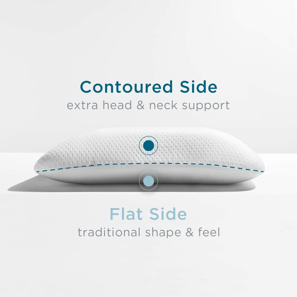 Tempur-Pedic Symphony Memory Foam Pillow, Standard, White V487757