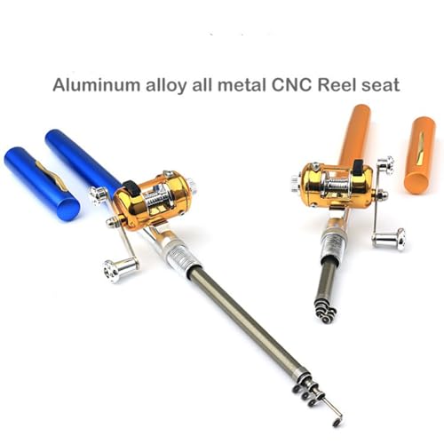 Portable Telescopic Fishing Rod with Spinning Reel Combo F9896