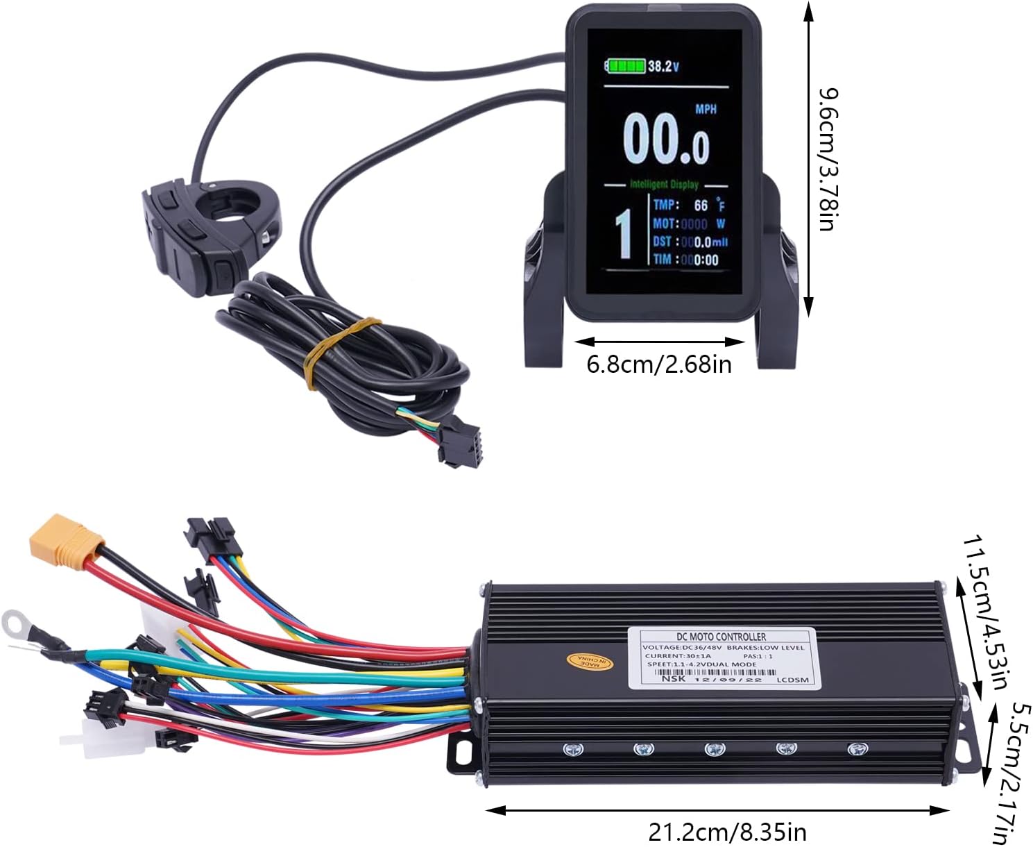 Electric Bike Conversion Kit 48V 1000W Front Hub Motor for 28"/29"/700C Wheels N303