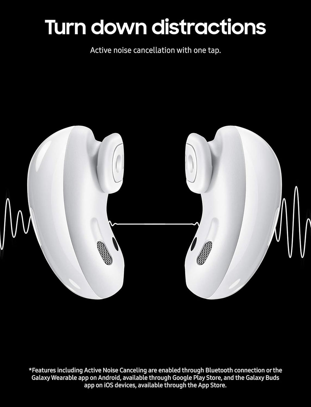 Samsung Galaxy Buds Live True Wireless Earbuds - Mystic White (Renewed) R126713