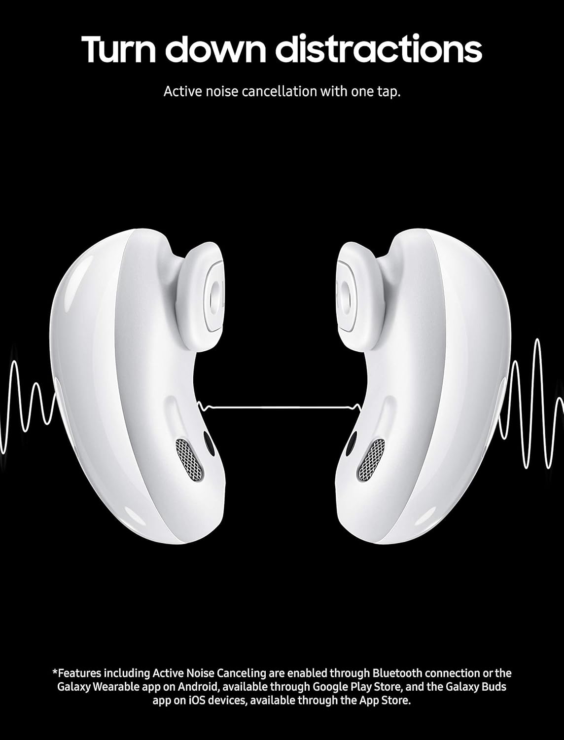 Samsung Galaxy Buds Live True Wireless Earbuds - Mystic White (Renewed) R126713