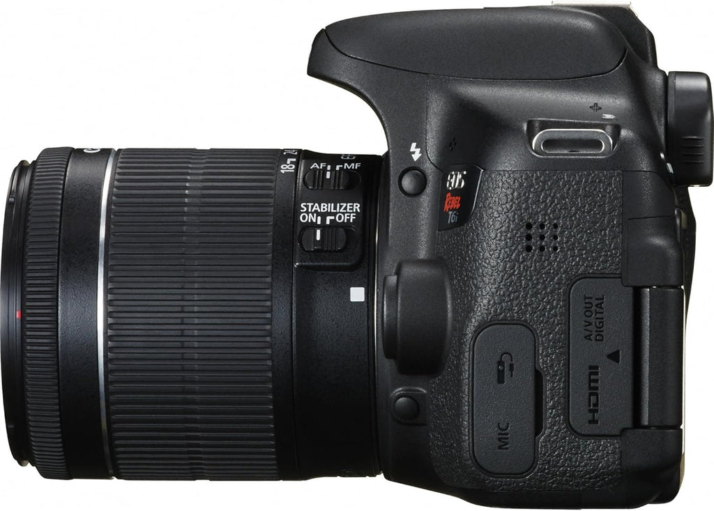 Canon EOS Rebel T6i Digital SLR with EF-S 18-55mm STM Lens O95306