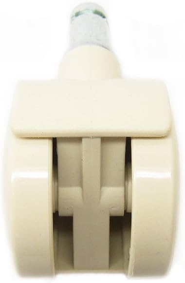 Chromcraft Casters Almond Sand Set of 8 E329