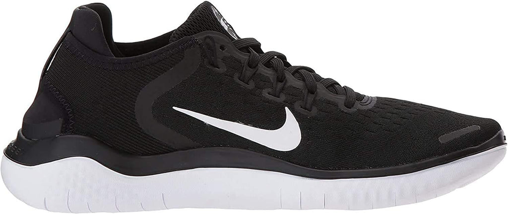 Nike Women's Free RN 2018 Running Shoe Black/White F617
