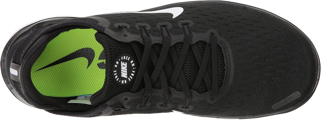 Nike Women's Free RN 2018 Running Shoe Black/White F617