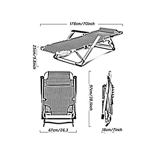 Vision Zero Gravity Chair Adjustable Patio Lounge Recliner S697
