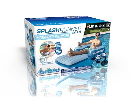 PoolCandy Splash Runner Motorized Pool Lounger L3704