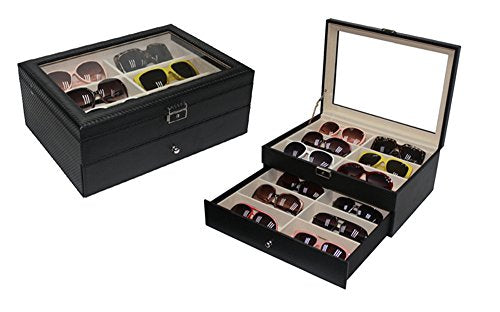 Large Eyeglass Sunglass Display Case Storage Box P23824