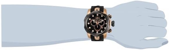 Invicta Men's Reserve Venom Chronograph Black Polyurethane Watch X111918