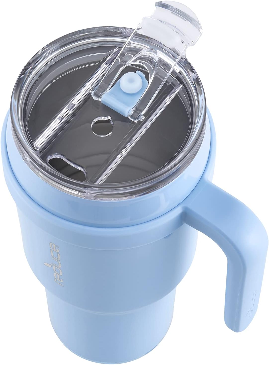 REDUCE 40 oz Tumbler with Handle Vacuum Insulated Stainless Steel Mug with Straw Q407