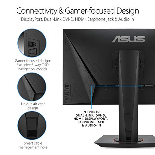 ASUS TUF Gaming 24” 1080P Monitor (VG248Q1B) - 165Hz, FreeSync Premium V3090