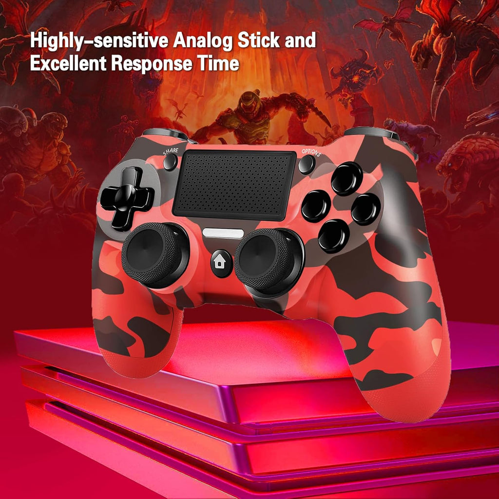 Wireless Controller for PS4 / PS4 Slim / PS4 Pro with Dual Vibration Z115