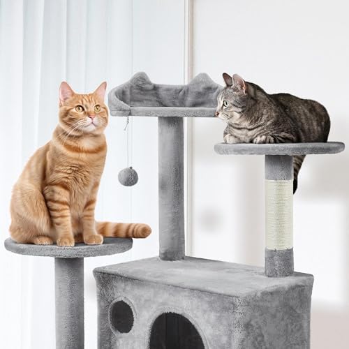 Yaheetech 54in Cat Tree Tower Condo Furniture with Scratch Post Y196