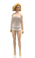 HiPlay 1/12 Scale Figure Doll Clothes: Halter Dress for 6-inch Collectible Action Figure CJG-1204HS (Black)