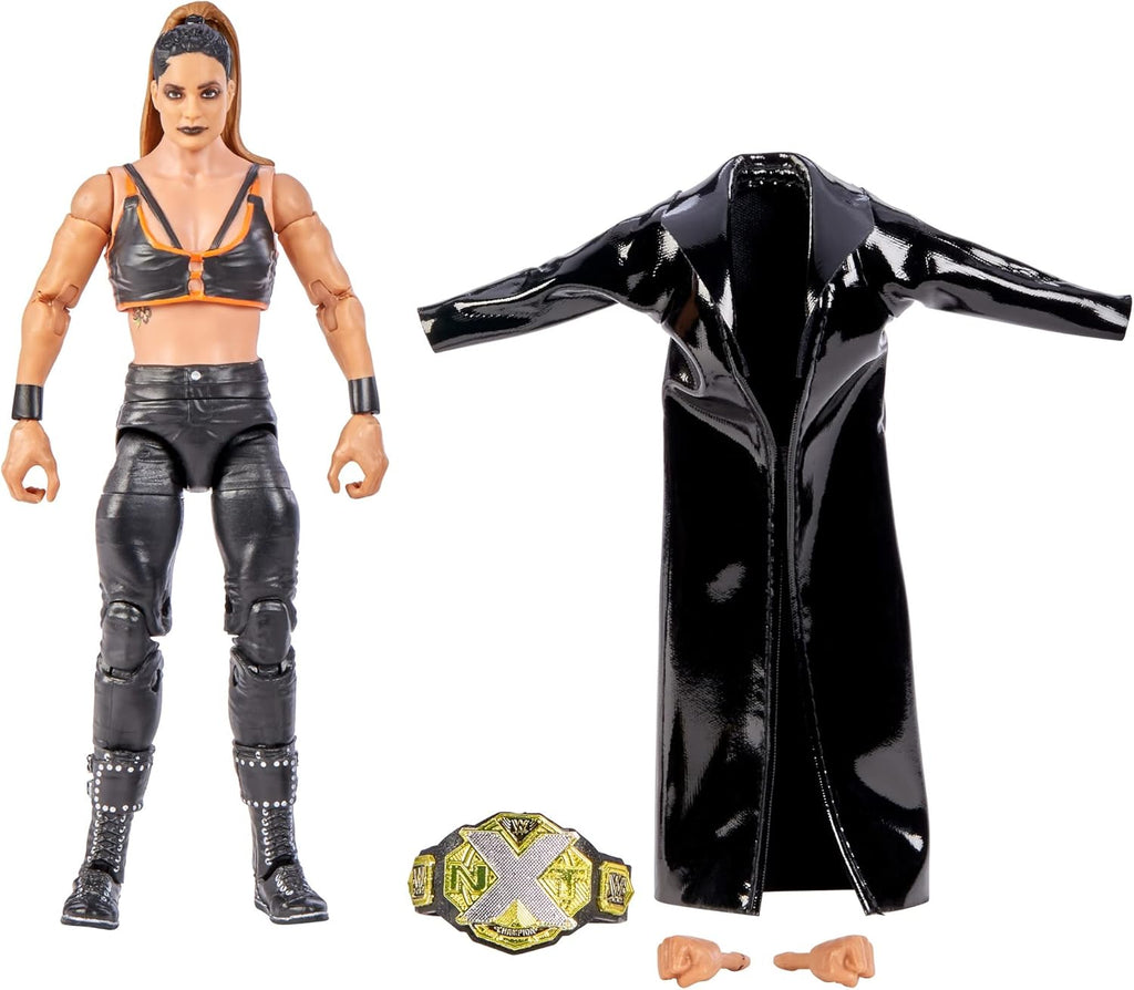 ​​WWE Elite Collection Action Figure Raquel Gonzalez 6-inch Posable Collectible for WWE Fans Ages 8 Years Old & Up