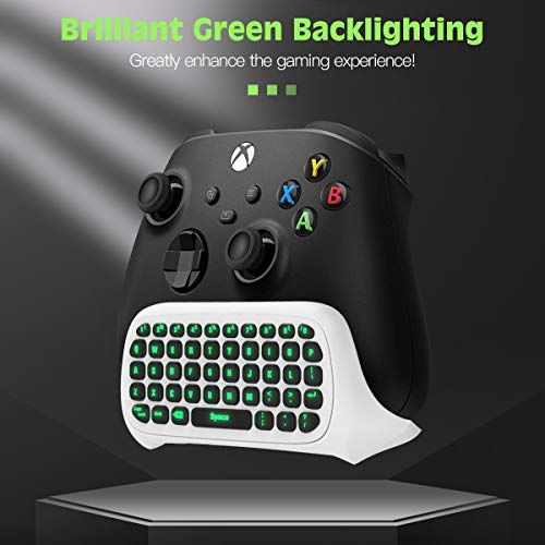 TiMOVO Wireless Chatpad Keyboard for Xbox One & Series X/S, Black Z64892