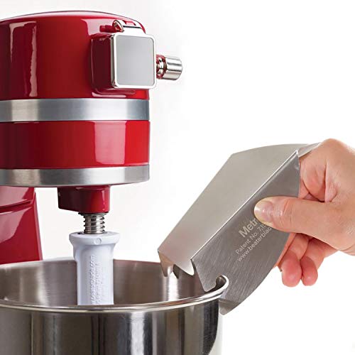 Metro Design PC-10 Pouring Chute for KitchenAid Stand Mixer, Silver Z87851