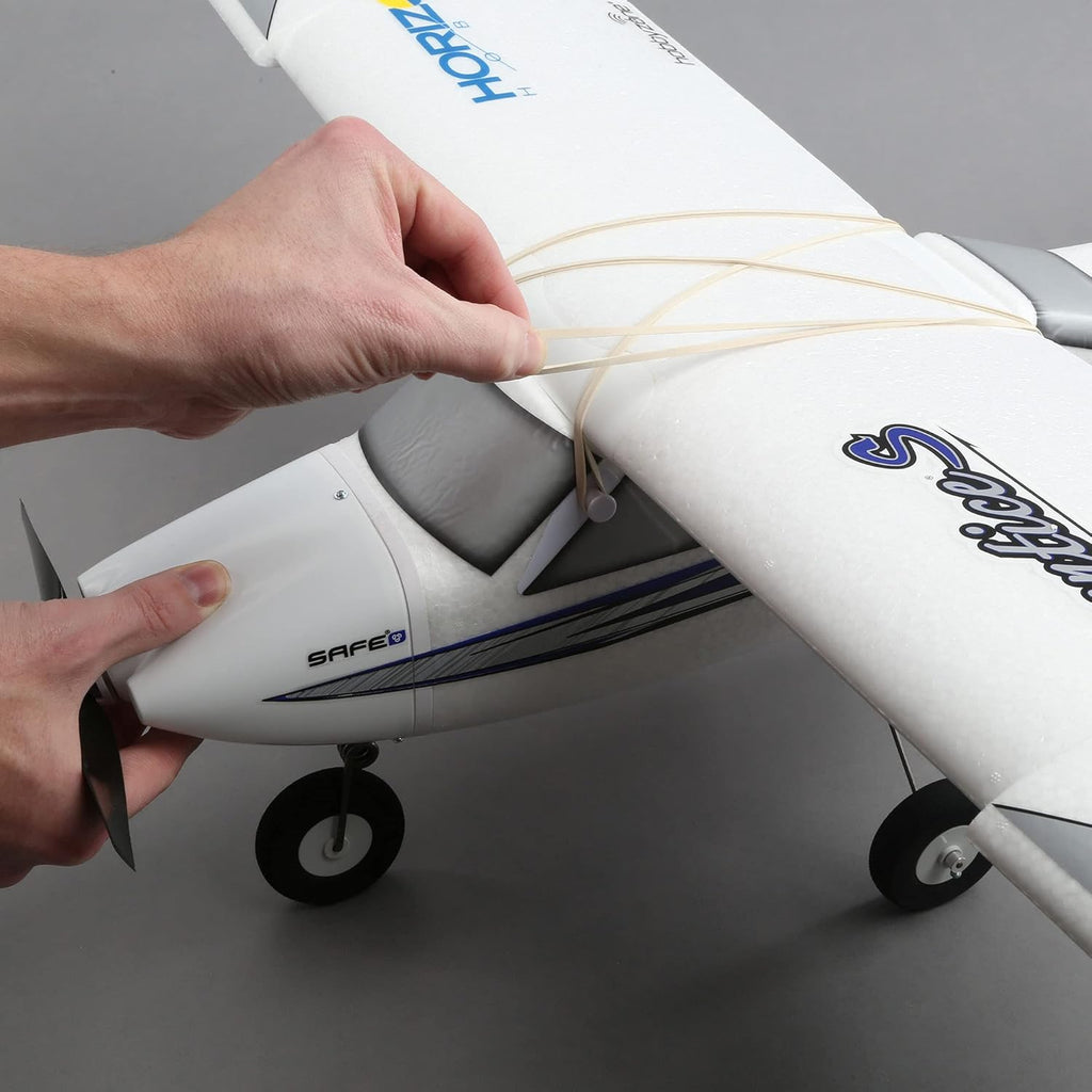HobbyZone RC Airplane Apprentice S 2 1.2m RTF Basic White M781