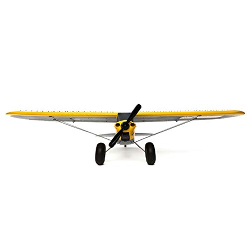 HobbyZone Carbon Cub S 2 1.3m BNF Basic RC Airplane Yellow B1796