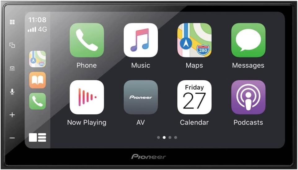 PIONEER DMH-2660NEX 6.8" Digital Multimedia Receiver with Bluetooth and Backup Camera T221